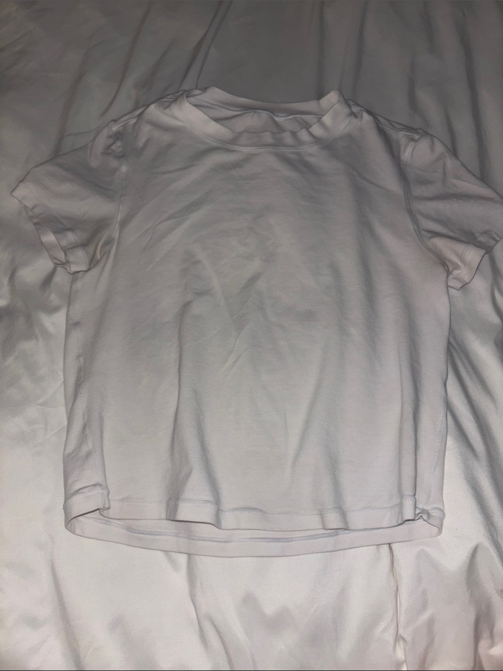 Women’s Classic White Crewneck Tee
